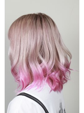 クリップ ジョイント ゴッド(CLIP JOINT GOD) ミルキーベージュ×ピンク