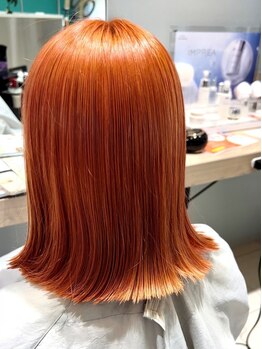 ニュースタイルアイラ (NewStyle aila)の写真/"トリートメントカラー"でブリーチデザインをもっと自由自在に♪カラーをするたびに美しく強い髪に導きます