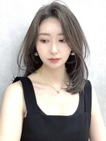 シティ(CITY) 韓国レイヤー×アッシュグレージュ/20代30代40代50代
