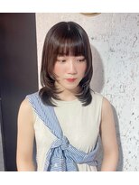 ロンド ルージュ 銀座店(Lond rouge)&nbsp;2023年トレンドのウルフレイヤーカット