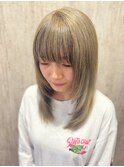 【tetote村山のサロンスタイル】シルキー / 顔周りレイヤー