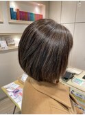 【白髪ぼかしもできる】ハイライト