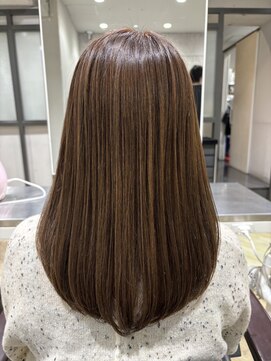 銀座ラボ 千葉店(LA BO) 髪質改善カラー×オリーブベージュ