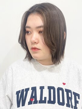 モリオフロムロンドン 松戸店(Morio from London) 【松戸　石山】切りっぱなし外ハネボブフェイスレイヤー