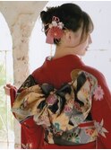 振袖ヘアーセット+着付け