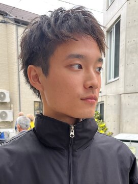 アイズ 海老名(AIZU) スパイキーショート メンズショート 無造作ショート 眉毛