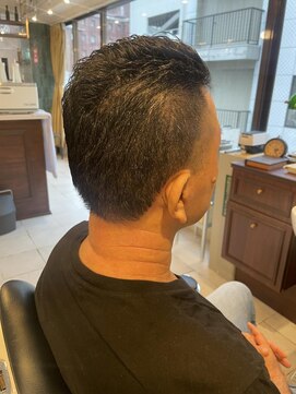 グレイスフルバーバーロンドン 大宮店(Graceful Barber London) ロンドンロンポワンショート【大宮/バーバー】