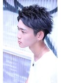 メンズアップバング×リバースショート/名古屋/名駅