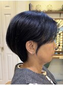 フェミニンロングウェーブミディアム似合わせカット大宮ショート