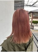 ハイブリーチxピンクxレッド×ハイトーンカラー