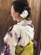 クラク 羽根木店(kuraku)の写真/訪問着の着付けは[kuraku]にお任せ♪袴・振袖着付け・ヘアセット・メイクもOK！早朝予約可◎※電話予約のみ