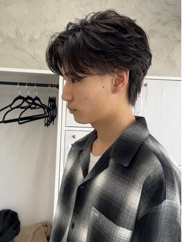 ステイジー(STAYG)の写真/[福井/メンズ/学割24]《波巻きスパイラル》や無造作な質感の《ツイストスパイラルパーマ》が人気◎