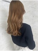 ふんわり透明感ベージュ巻き