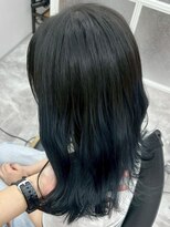 ミルシンク(1005mille cinq)&nbsp;ブルーブラック/ブルーカラー/暗めカラー/寒色カラー