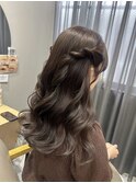王道お呼ばれヘア♪ハーフツイン