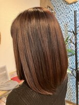 美容室ひろ ヴィラロドラカラー+ケアTR+頭浸浴