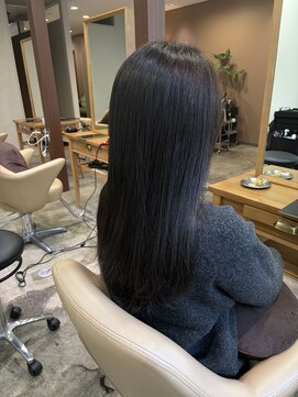 インビテーション 名古屋(invitation) 暗め透け感カラー