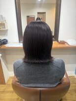 ジャガラ 津田沼店(JAGARA)&nbsp;ボルドー×ボブスタイル＊mina［津田沼/髪質改善］