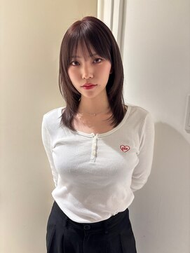 スノッブサンク(Snob ciNQ) ミディアムレイヤー/レイヤーカット/ミディアムヘア