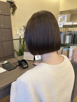 ヘアーブランドジン パルト(HAIR BRAND Jin Palt)&nbsp;顎ラインのミニボブ
