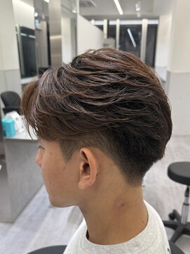 ビカムメンズヘアー 栄店(become men's hair) 曲がる縮毛矯正ニュアンスパーマフェザーパーマ名古屋