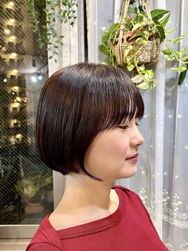 ヤード 藤沢(YARD) ダークトーンにも映える丸みショートボブ【藤沢/藤沢駅】