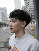 テンション(tension)&nbsp;メンズシャドウパーマテーパーフェード札幌駅大通駅バスセンター