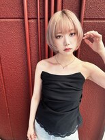 オルソー バイ コード 拝島店(Also by chord)&nbsp;【Also久保田】ハイトーンショート×カジュアルモード