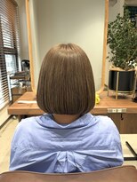 シーインフィニート 銀座店(C∞)&nbsp;切りっぱなしボブ/シアーベージュ/大人ボブ【銀座/築地/新富町】