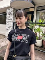 コラン 中目黒(collan) 暑い夏も前髪カットとアレンジでかわいく