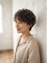 アンパサンド桜台(ampersand) 30代ショートパーマスタイル