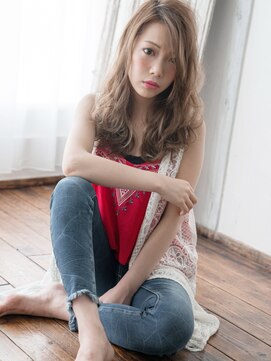 ブルネッタ(Brunetta) 空気感×グラデーションカラー☆ちょい甘フラッフィーウェーブ