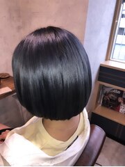 【est 新宿】SLEEK BOB ハイトーンカラー×美髪×髪質改善