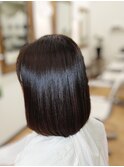 【ブログ投函日　2020/8/24】手触りサラ艶なシンプルボブ♪