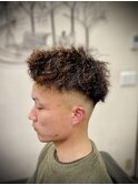短めツイスパ