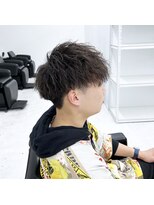 バージョン(Ver.)&nbsp;無造作ツイストスパイラル × 前下がりマッシュ