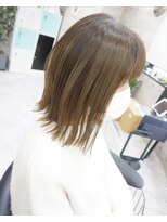 ヘアテリア リュウ 大塚(hair teria ryu) 束感外ハネボブ