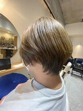 パラゴ(PARAGO.) 《緑橋/城東区/女性サロン》白髪ぼかし　グレーでオシャレ♪