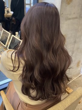 ウェイズ トウキョウ(Ways TOKYO) ロングヘアの秋のラベンダーベージュ
