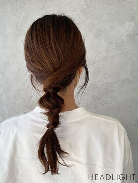 アーサス ヘアー サローネ 北千住店(Ursus hair salone by HEADLIGHT) ローポニーアレンジ_807L1519