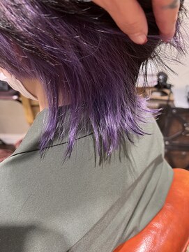 タントラ(tantra) ショートウルフ☆インナーパープル