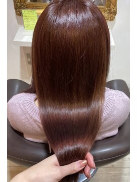 アルーシェ 新宿店(Alushe) ピンクブラウン×髪質改善