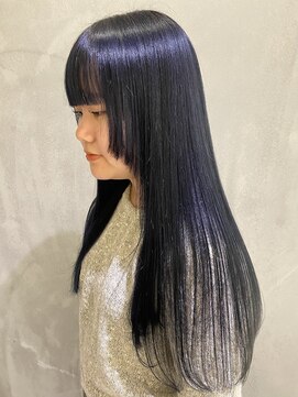 ヨーク(YOKE) 【YOKE】ネイビーブルー/寒色カラー/ブルーカラー/レイヤー