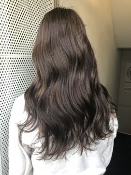 ルッソカナン(Lusso canaan) シルキーベージュ×波巻きウェーブ/30代40代50代