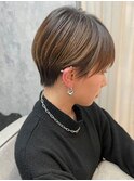 襟足の収まり抜群♪くびレイヤーショート20代30代40代50代