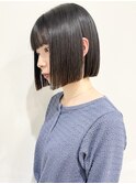 【松戸 石山】切りっぱなしストレートボブタッセルボブ
