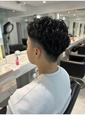 メンズショート！スパイラルパーマ.