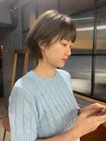 ロフティー 清澄白河(LOFTY)&nbsp;ショートボブ/外ハネ/前髪あり/髪質改善/清澄白河/錦糸町