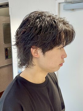 オーシャントーキョー(OCEAN TOKYO) 韓国ヘアカルマパーマカルマバングセンターパートウルフ