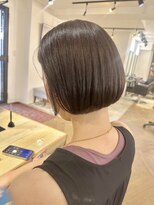 ファイブシーン アオヤマ(5SCENE AOYAMA)&nbsp;切りっぱなしボブミニボブパーマくびれボブ外ハネボブブリーチ